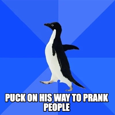 puck-on-his-way-to-prank-people