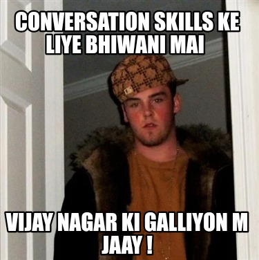 conversation-skills-ke-liye-bhiwani-mai-vijay-nagar-ki-galliyon-m-jaay-