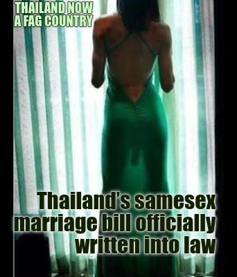 thailand-now-a-fag-country-thailands-samesex-marriage-bill-officially-written-in