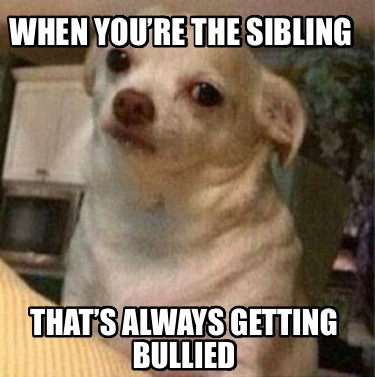 when-youre-the-sibling-thats-always-getting-bullied