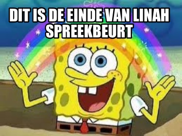 dit-is-de-einde-van-linah-spreekbeurt