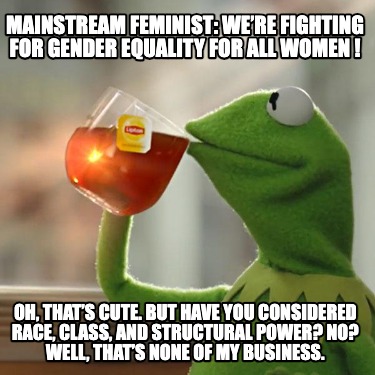 mainstream-feminist-were-fighting-for-gender-equality-for-all-women-oh-thats-cut