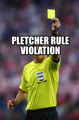 pletcher-rule-violation