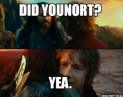 did-younort-yea