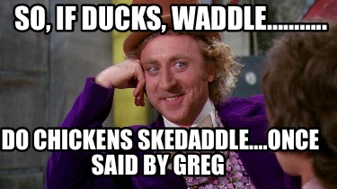 so-if-ducks-waddle..-do-chickens-skedaddle.once-said-by-greg