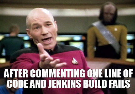 after-commenting-one-line-of-code-and-jenkins-build-fails
