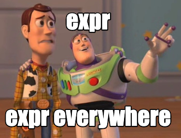 expr-expr-everywhere