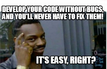 develop-your-code-without-bugs-and-youll-never-have-to-fix-them-its-easy-right