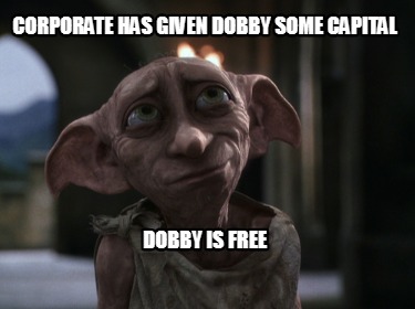 corporate-has-given-dobby-some-capital-dobby-is-free