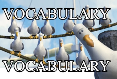 vocabulary-vocabulary