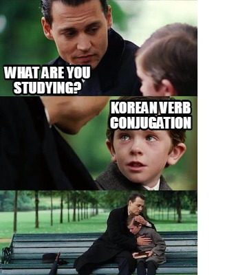 what-are-you-studying-korean-verb-conjugation