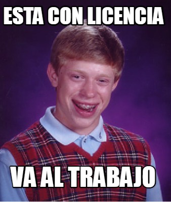 esta-con-licencia-va-al-trabajo
