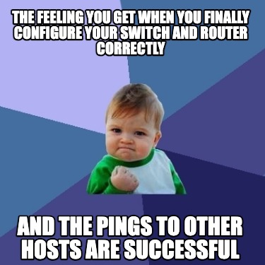 the-feeling-you-get-when-you-finally-configure-your-switch-and-router-correctly-