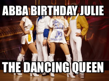 abba-birthday-julie-the-dancing-queen
