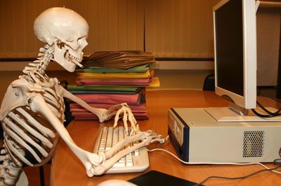 Image result for skeleton waiting meme