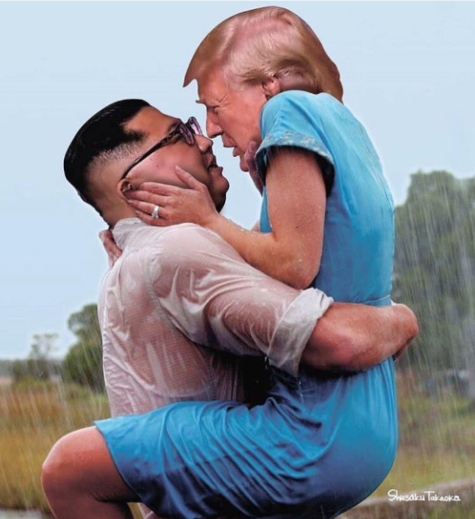 Image result for trump and kim funny